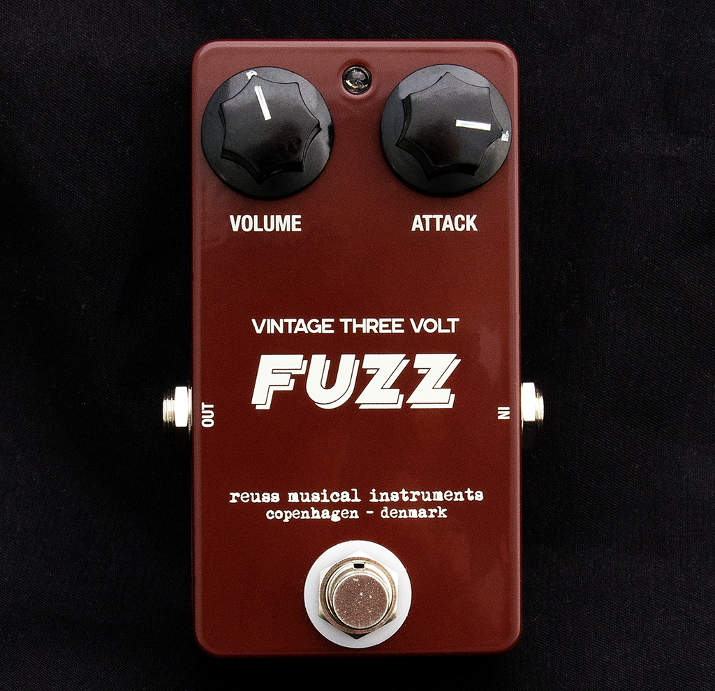 vintage fuzz pedal Reuss FZ-01 Vintage Three Volt Fuzz